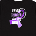 thumbnail image 4 of Inktastic I Wear Purple For My Aunt Lupus Awareness Boys or Girls Long Sleeve Toddler T-Shirt, 4 of 5