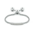 thumbnail image 2 of ANGARA Natural 0.03 Ct. Diamond Stackable Ring in 14K White Gold for Women (Ring Size: 11.5), 2 of 10