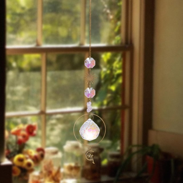 Colgante de ventana para , colgante que la lámpara, colgante, fabricante de , decoración de la habitación para hogar, regalos para Rosa