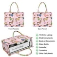 thumbnail image 2 of Large Capacity Tote Bag,Colorful Funny Dachshund Handbag Fashion Luxury Tote Bag,15.7"x13"x 5.1" Inches,Laptop Compatible, 2 of 6