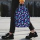 thumbnail image 2 of Disketp Skull flower funny Mochila Escolar de 15 Pulgadas, Mochila Ligera para Estudiantes, Viajes y Trabajo, Cómoda y Resistente para el Uso Diario, 2 of 6