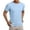 Blue, variant on ibiyuan Mens T Shirts Multipack Crew Neck Casual Short Sleeve Y2k Mens Muscle Shirt Summer Plain Tees Going Out Tops