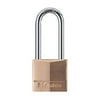 Master Lock Solid Brass 40 mm (1-9/16 in) Padlock with Key, 51 mm (2 in) shackle
