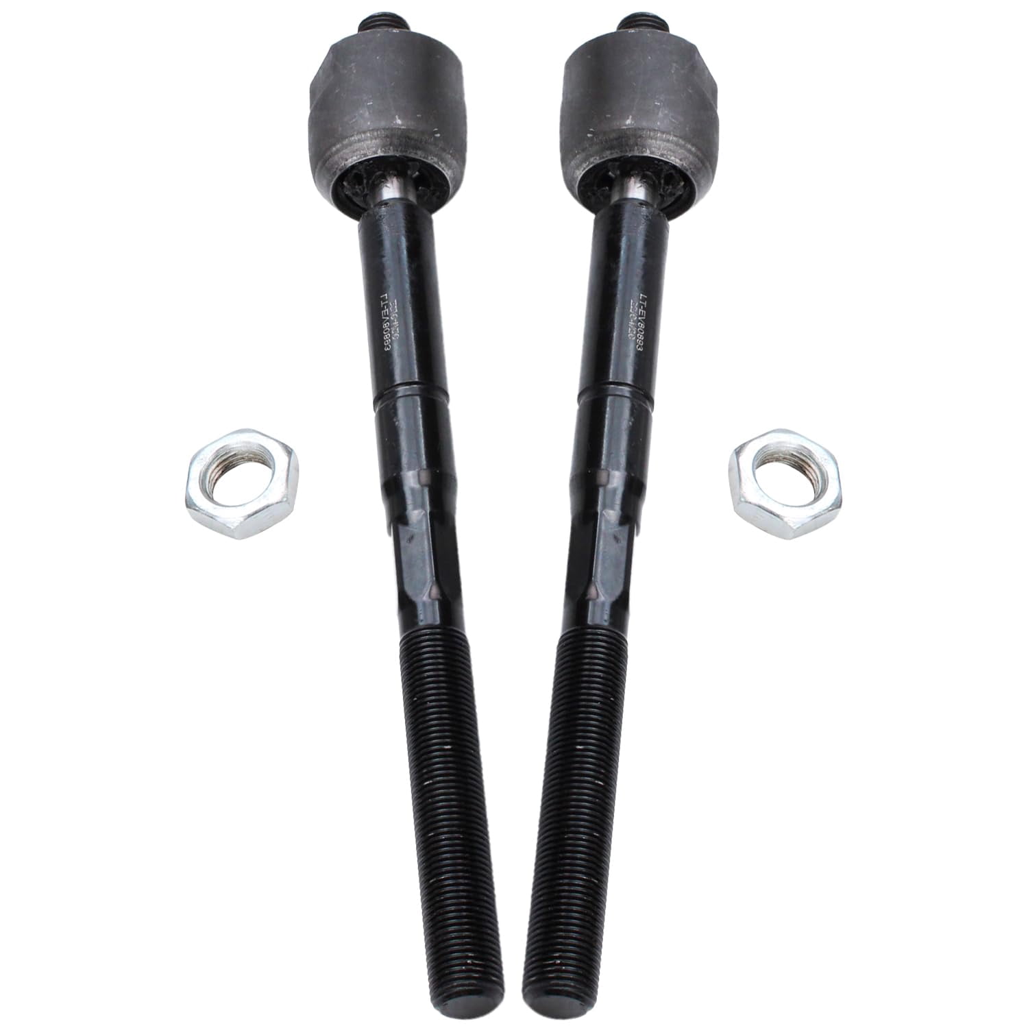 Detroit Axle - Front Tie Rods w/Boots Sway Bars Lower Ball Joints Replacement for 2004 2005 2006 2007 2008 2009 2010 Toyota Sienna