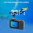 thumbnail image 2 of 4K Underwater Camera 33 FT Waterproof Camera with Dual Screens Selfie 48MP Autofocus Digital Camera for Snorkeling, 2 of 5