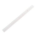 thumbnail image 2 of 40cm 16 Inches Length Measure Clear Plastic Straight Edge Ruler,1 x Straight Ruler,Clear, 2 of 5