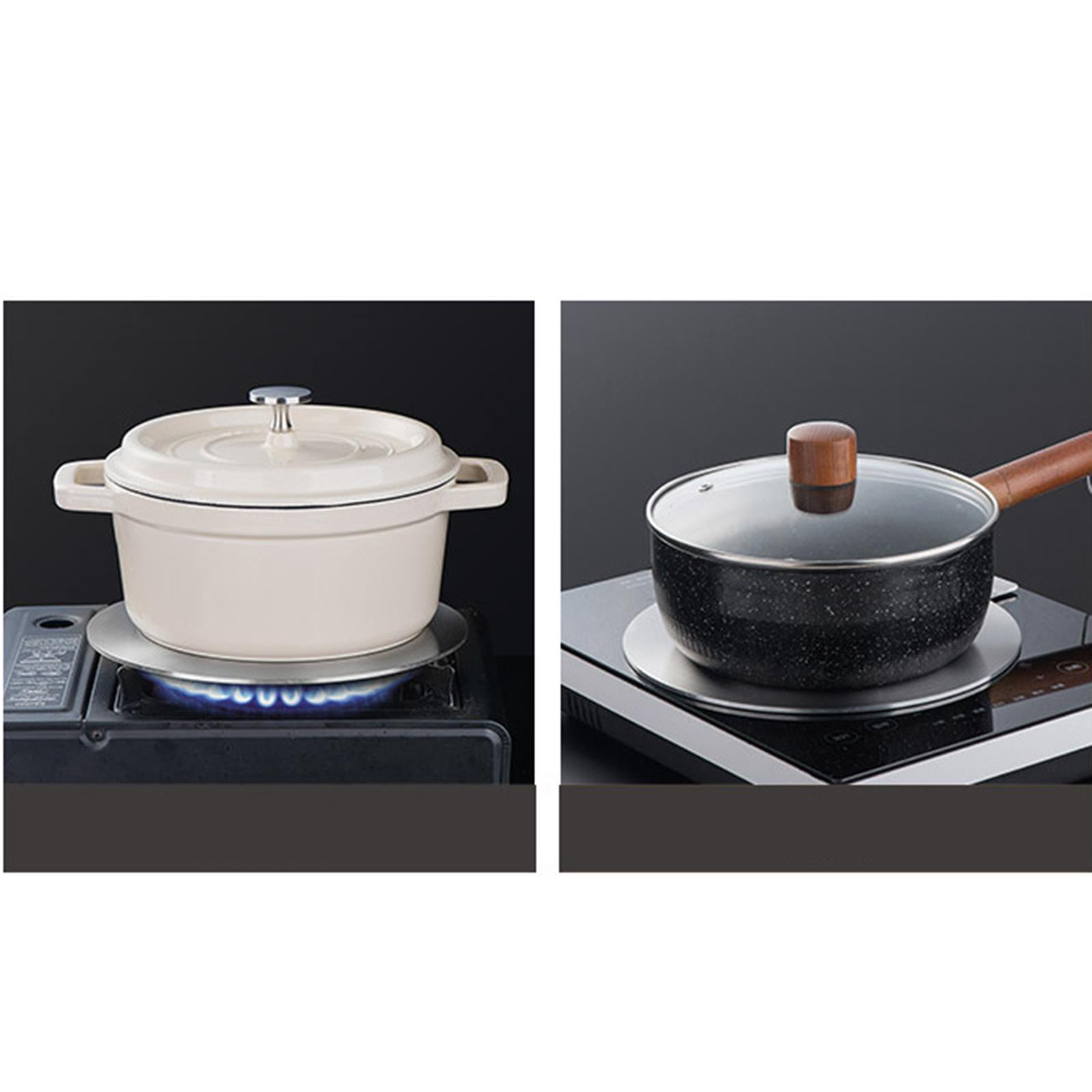 Heat Diffuser Induction Plate,Evenly Conduction Plate Induction Hob Plate,Gas Electric Glass,Cooktop Converter Adapter 240mmx3.4mm