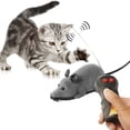thumbnail image 1 of Ratón eléctrico inalámbrico con Control remoto, ratones RC, juguete para gatos, juguetes para mascotas, 1 of 7