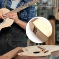 thumbnail image 2 of TFixol Ensemble de 5 Rabots en Laiton pour Violon (8/12/14/16/18mm) - Outils de Luthier Ton Or, 2 of 4