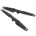 thumbnail image 4 of Propeller Quick Release 4730, Practical Quick Release Propeller Plastic 2pcs Light  for  Spark Drone for Drone Enthusiasts Black Silver Edge, 4 of 8
