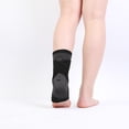 thumbnail image 2 of Tobilleras de compresión ajustables para hombres y mujeres para recuperación de lesiones, talla XL, 2 of 5