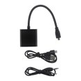 thumbnail image 2 of Cable adaptador micro-hdmi a vga con cable USB compatible con Raspberry Pi 4, 2 of 5