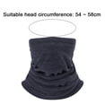 thumbnail image 2 of Fleece Neck Warmer Men Women Ski Neck Gaiter Cover Keep Warm Face Mask, 2 of 5