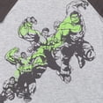 thumbnail image 6 of Marvel Avengers Toddler Boys' 2-Piece T-Shirt Set Hulk Red Grey, 6 of 6