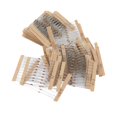 thumbnail image 4 of 640Pcs Carbon Film Resistor 64 Values 1/6W Rated Power 5% Carbon Film Resistor Assortment Kit 1R‑10M, 4 of 5