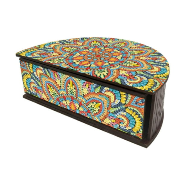 Caja para pintura de diamantes DIY, caja para guardar arte de diamantes, estuche para guardar joyas Estilo B