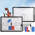 thumbnail image 3 of Pizarra estratégica para entrenamiento de baloncesto, regrabable, ideal para regalar, con superficie borrable. Accesorios para entrenamiento de Con asa, 3 of 8