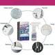 thumbnail image 3 of Limpiador de Baño y Desincrustante para Vidrios | Removedor de Manchas para Azulejos, Tina, Grifos, Lavabo, Inodoro | Elimina Suciedad, Sarro y Grasa | Líquido Fácil de Usar 60ml + Esponja para, 3 of 6