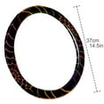thumbnail image 4 of Halloween Spider Web 14.5 Inch Printing PVC Leather Auto Accessories Car Wheel Covers Steering Wheel Covers Car Wheel Cover, 4 of 6