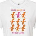 thumbnail image 3 of I'll Be Famous - Juniors Cropped Cotton Blend T-Shirt, 3 of 6