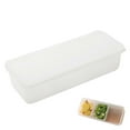 thumbnail image 1 of Refrigerator Fresh-Keeping Box Three-Grid Draining Household Storage Box Multi-Functional Sealed Food Fresh Box Kitchen Organizer, 1 of 6