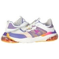 thumbnail image 3 of LA Gear Women's Artesia Lowtop Athletic Sneakers, White & Purple & Orange, 3 of 6