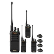 Motorola Mag One BPR50dX Two-Way Portable Radio VHF 5-watt Digital Analog 64 Channel (4-Pack)
