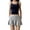 Grey, variant on Conairie Womens Pleated Tennis Skirt Solid High Waisted Tummy Control Athletic Skort With Inner Shorts Pockets Lightweight Yoga Skirt Sports Running Pickleball L