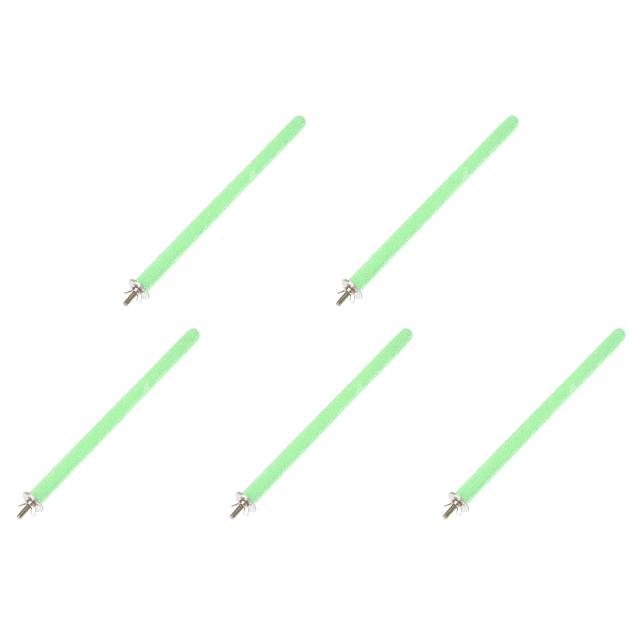Jaula para Pájaros Perca Soporte Petes Plataforma Molienda Patas Juguete Masticar Limpio (40cm)