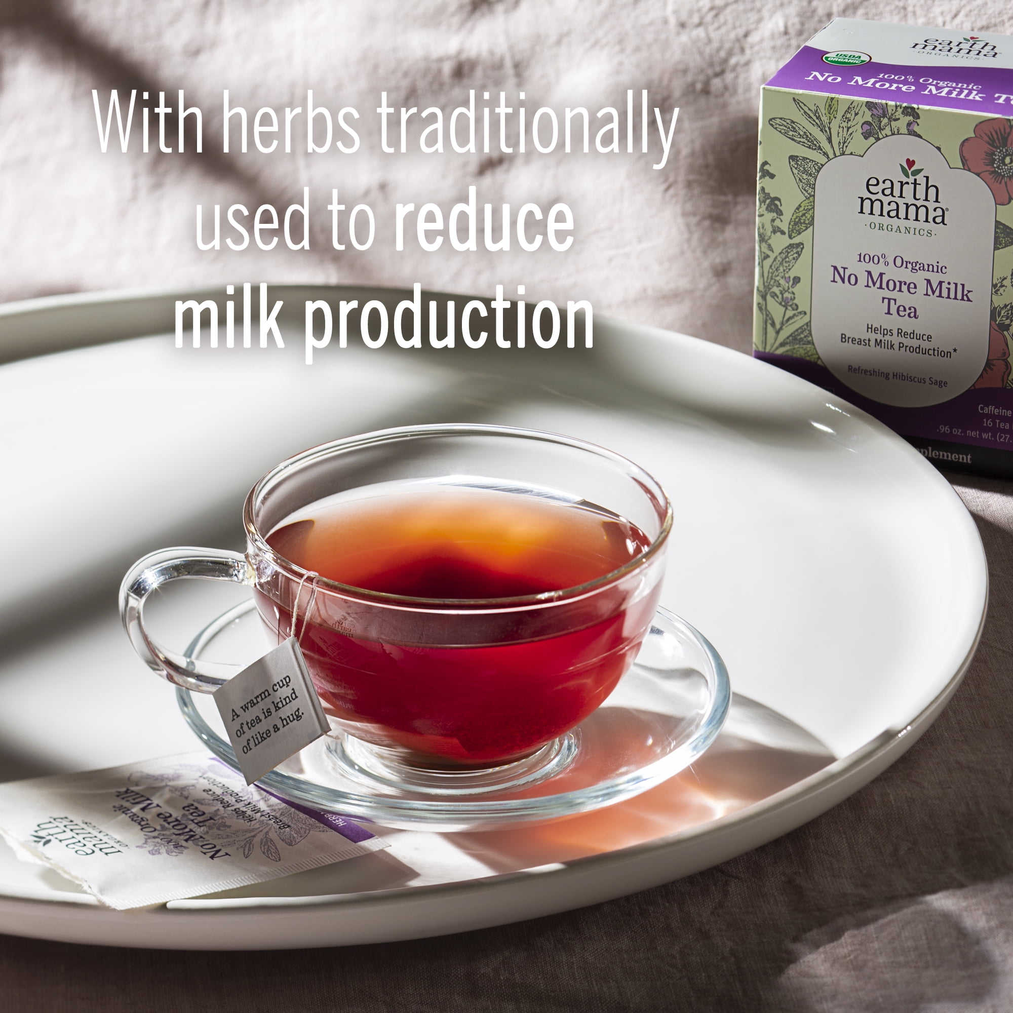 earth mama no more milk tea