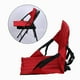 thumbnail image 3 of Asientos de kayak con respaldo Silla de piso con bolsillo de malla Asiento de cojín plegable multifuncional Asiento de estadio para deportes acuáticos Rojo shamjiam Asiento de kayak, 3 of 8