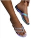 thumbnail image 4 of Sandalias Mujer Flat Rhinestone Crystal Slippers Cómodos Beach Roman Shoes Flip Flop Wmkox8yii hj789, 4 of 5
