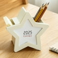 thumbnail image 6 of Multipurpose Pen Organizers with 2025 Calendar Desktop Pen Storage Holder, 6 of 12