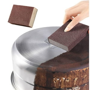 Tyidzon Sanding Sponge Kitchen Cleanser Sponge Pad Reusable Cleaning Brush for Kitchen Polishing Scrubbing Multi-Purpose Kitchen Sponges Durable Effective Kitchen Cleaning Tools
