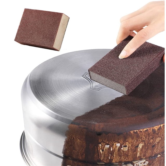 Esponja de carborundo, esponjas de esmeril para limpieza rápida, esponja de limpieza, herramienta de limpieza de cocina, 1 pieza de esponja de limpieza