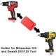 thumbnail image 4 of 12Packs Tool Holder for Milwaukee M18 & for Dewalt 20v,Wall Mount Drill Holder with 48 Screws, 4 of 5