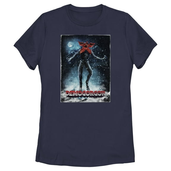 Netflix Women's Stranger Things Prey Hunting Demogorgon Graphic T-Shirt