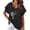 A Black, variant on LEKODE Boho Tops for Women Cotton Loose Dressy Casual Tops Bell Sleeve Tops for Women Batwing Tops for Women Peasant Blouses 2026 Summer Trendy Clothes A Black L