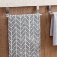 thumbnail image 4 of Porte-serviettes sur porte Barre à Serviettes Support Suspendu Armoire de Cuisine Porte-Serviettes en Acier Inoxydable Étagère de Cuisine Salle de Bain, 4 of 9