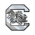 thumbnail image 1 of ProMark NCAA South Carolina Metal Emblem, One Size, One Color, Chrome (MEU058), 1 of 4