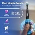 thumbnail image 6 of Oral-B iO Series 2 Rechargeable Electric Powered Toothbrush, Peach with 1 Gentle Care Brush Head - Automatic Pressure Sensor to Protect Gums - 3 Modes - 2 Min Timer, 6 of 16