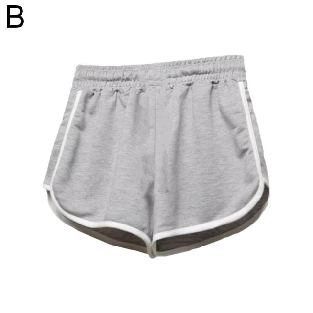Shorts de Sport à Rayures pour Femmes Shorts Simples Amples Shorts Décontractés Amincissants