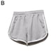 thumbnail image 1 of Ruifaya Pantalones cortos deportivos a rayas para mujer, pantalones cortos holgados sencillos, casuales, adelgazantes,, 1 of 7