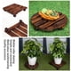 thumbnail image 2 of Soporte de madera para maceta, Base para maceta, bandeja móvil, Base para maceta, soporte para flores, solución innovadora, 2 of 5