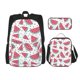 thumbnail image 1 of Easygdp Watermelon Mochila para Niños y Niñas con Set de Caja de Almuerzo y Estuche para Lápices 3 en 1, Mochila Escolar Estampada para Adolescentes, 1 of 7