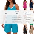 thumbnail image 2 of CQONEPT Womens Rompers for Summer Casual Loose Sleeveless Overalls Strap Jumpsuit Vacation Beach Outfits Khaki S, 2 of 6