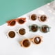 thumbnail image 2 of Gafas de sol redondas de moda con forma de oso de dibujos animados para niño y niña, gafas de sol Vintage para niños, protección UV, gafas clásicas para niños 2022 Tan Jianjun unisex, 2 of 2