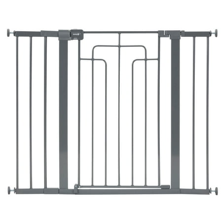 Safety 1ˢᵗ Contemporary Tall-and-Wide Gate, Grey