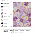 thumbnail image 2 of Floral Colorful Flower Backdrop Background for Photography Photo Booth Backdrop for Photoshoot Background Screen Video Recording Parties Curtain, 2 of 5