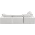 thumbnail image 6 of Meridian Furniture Comfy Cream Velvet 4-Pc. Modular Sectional, 6 of 16